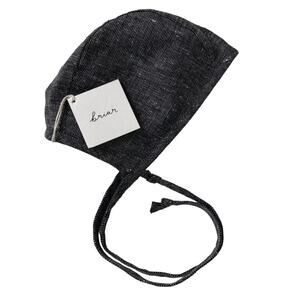 Briar Baby NEW Classic Bonnet - Charcoal Black Chambray - 6-12M